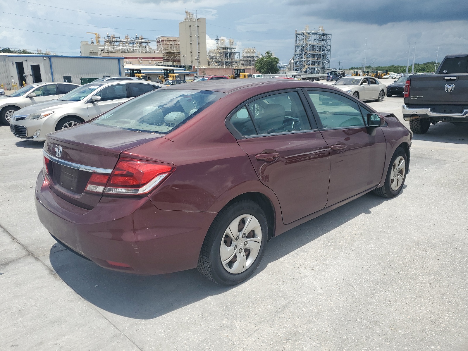 2014 Honda Civic Lx vin: 19XFB2F58EE056592