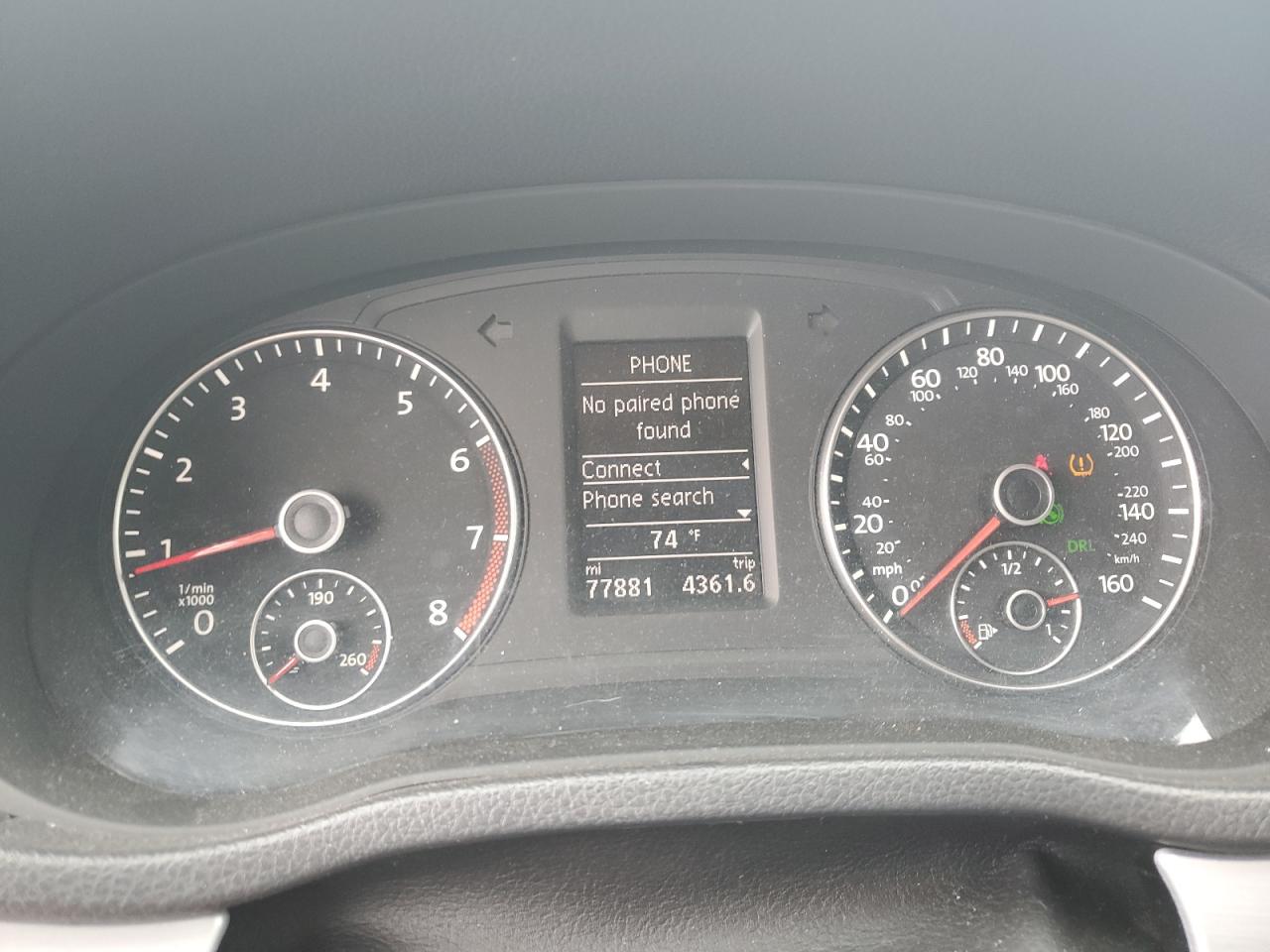 2013 Volkswagen Passat Se VIN: 1VWBP7A35DC074022 Lot: 62543014