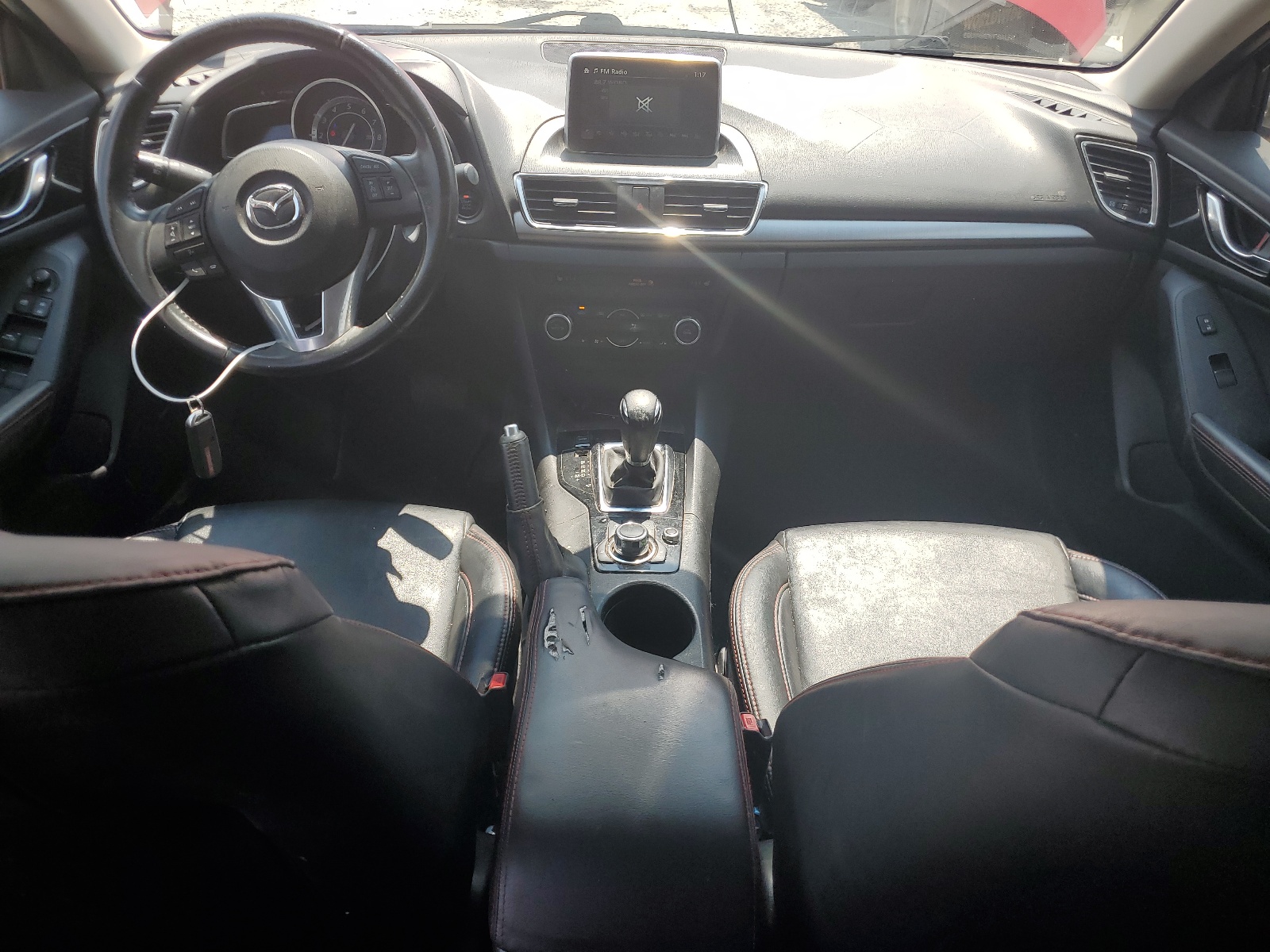 2015 Mazda 3 Touring vin: JM1BM1L34F1230605