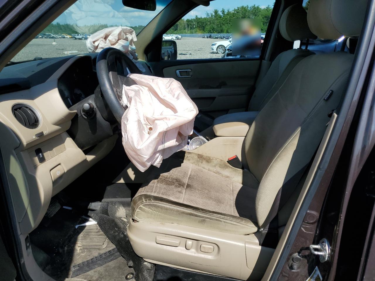 2012 Honda Pilot Ex VIN: 5FNYF4H43CB052616 Lot: 62632564