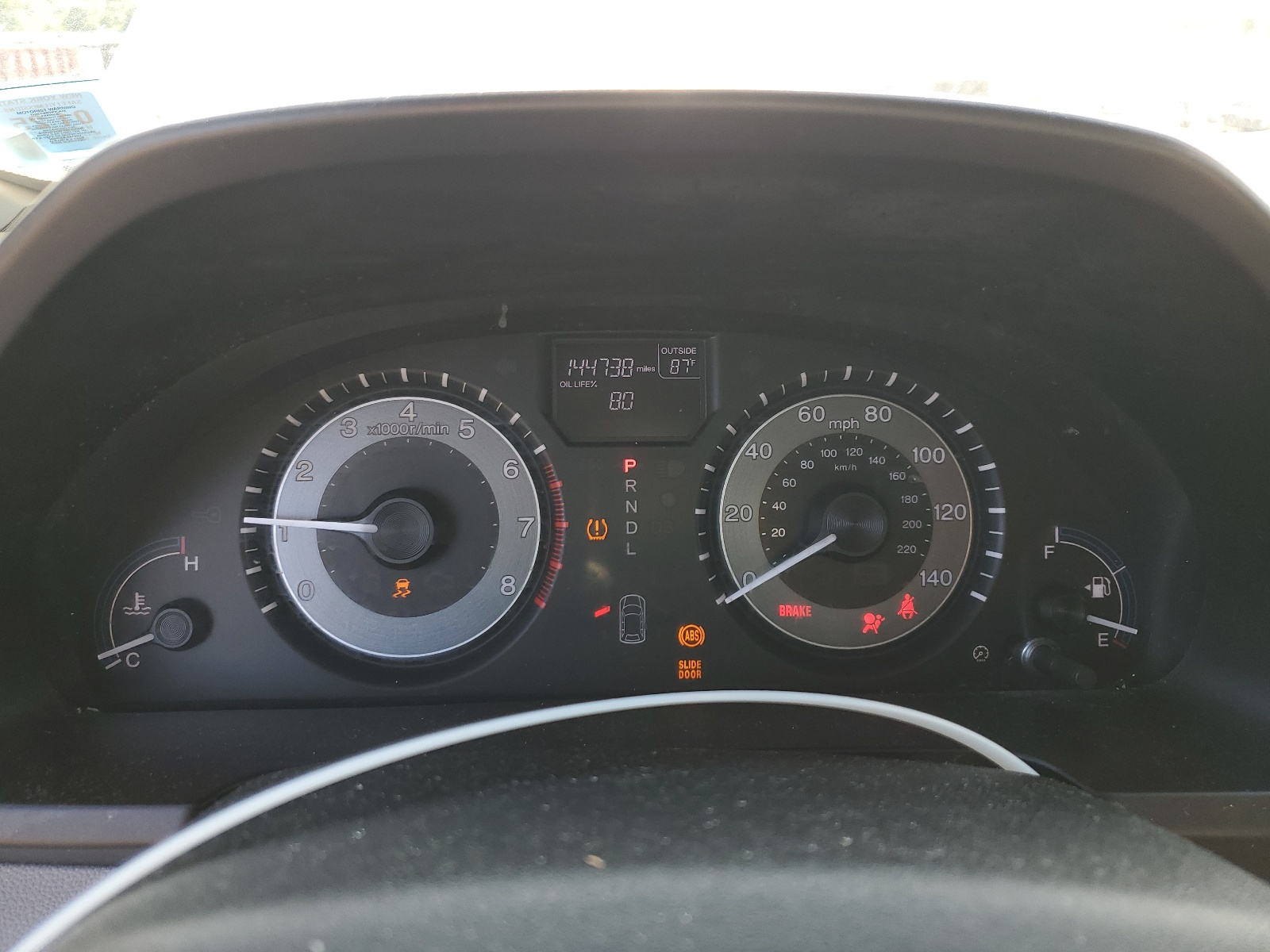 5FNRL5H67CB122669 2012 Honda Odyssey Exl