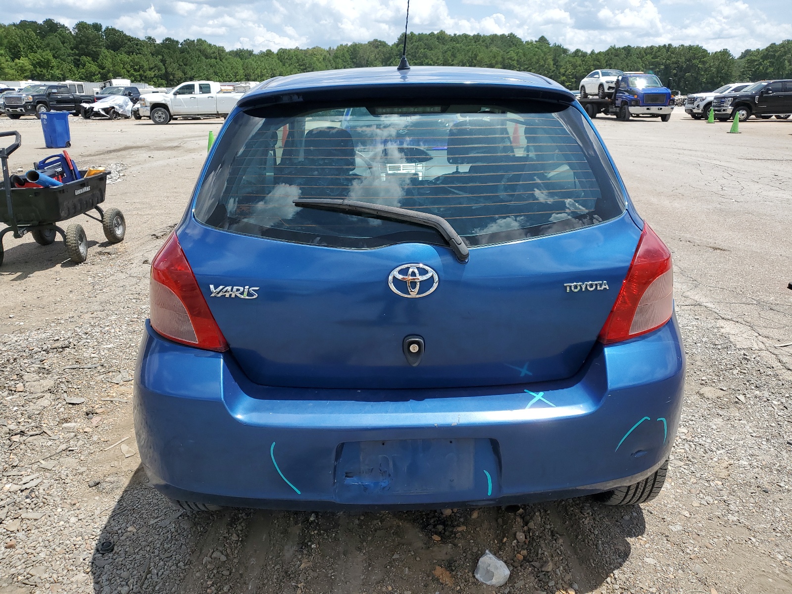 JTDJT923385158208 2008 Toyota Yaris