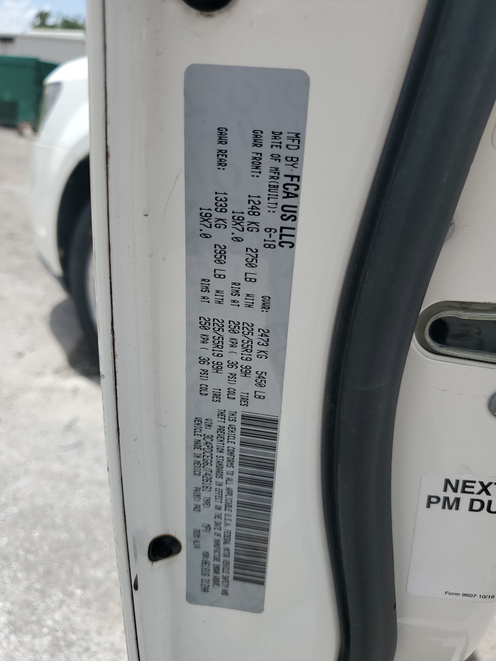 3C4PDCEG6JT426161 2018 Dodge Journey Gt