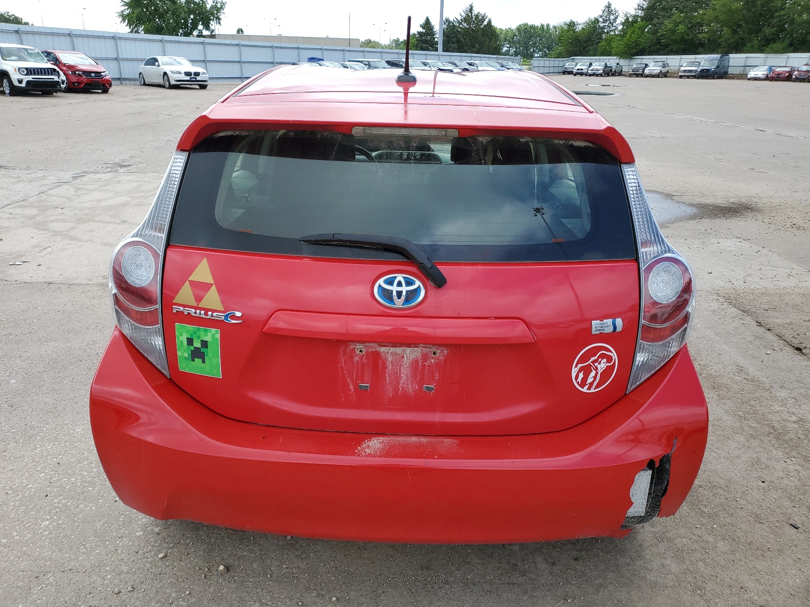 2012 Toyota Prius C vin: JTDKDTB36C1516884