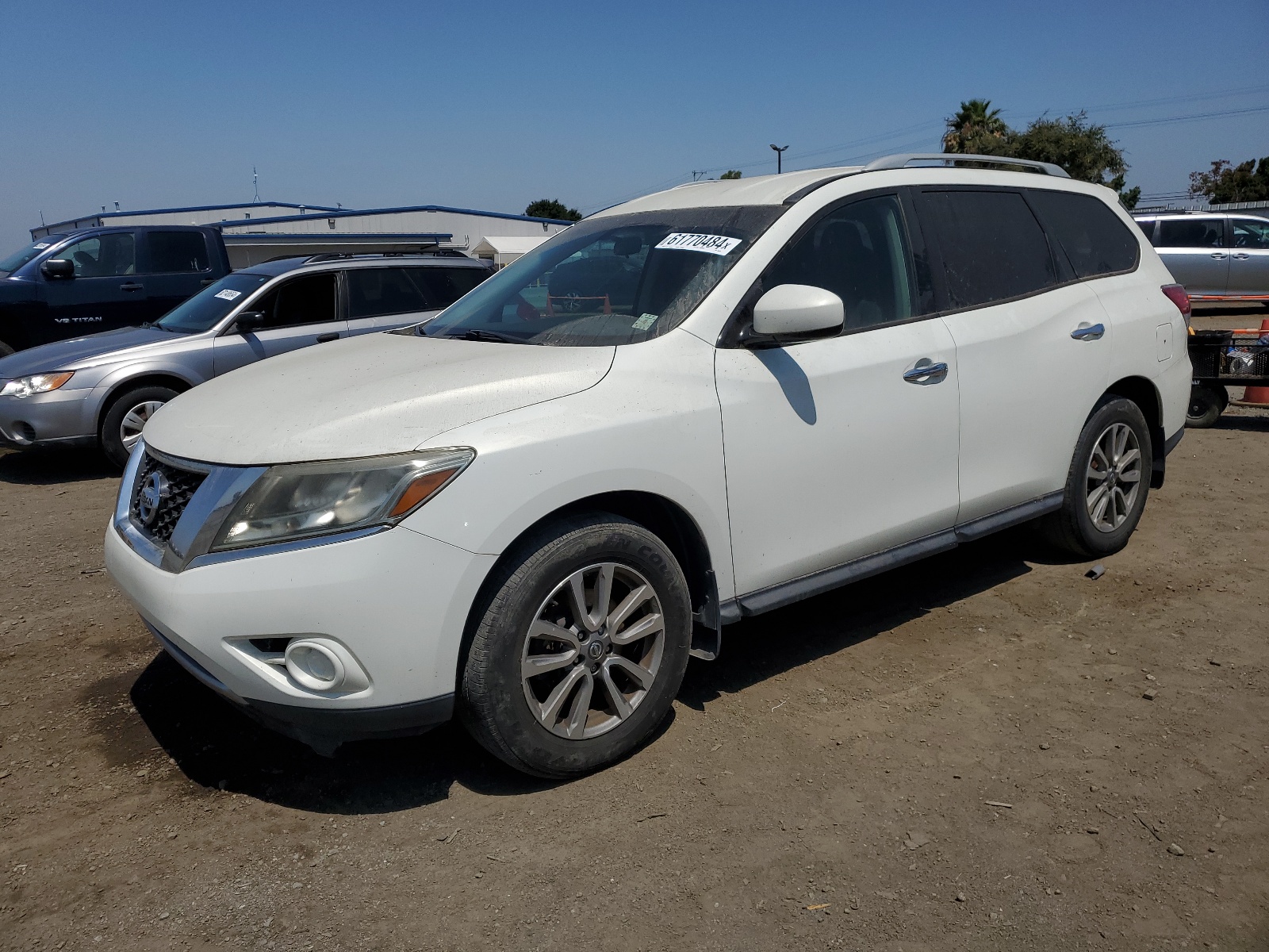 2014 Nissan Pathfinder S vin: 5N1AR2MN3EC709275