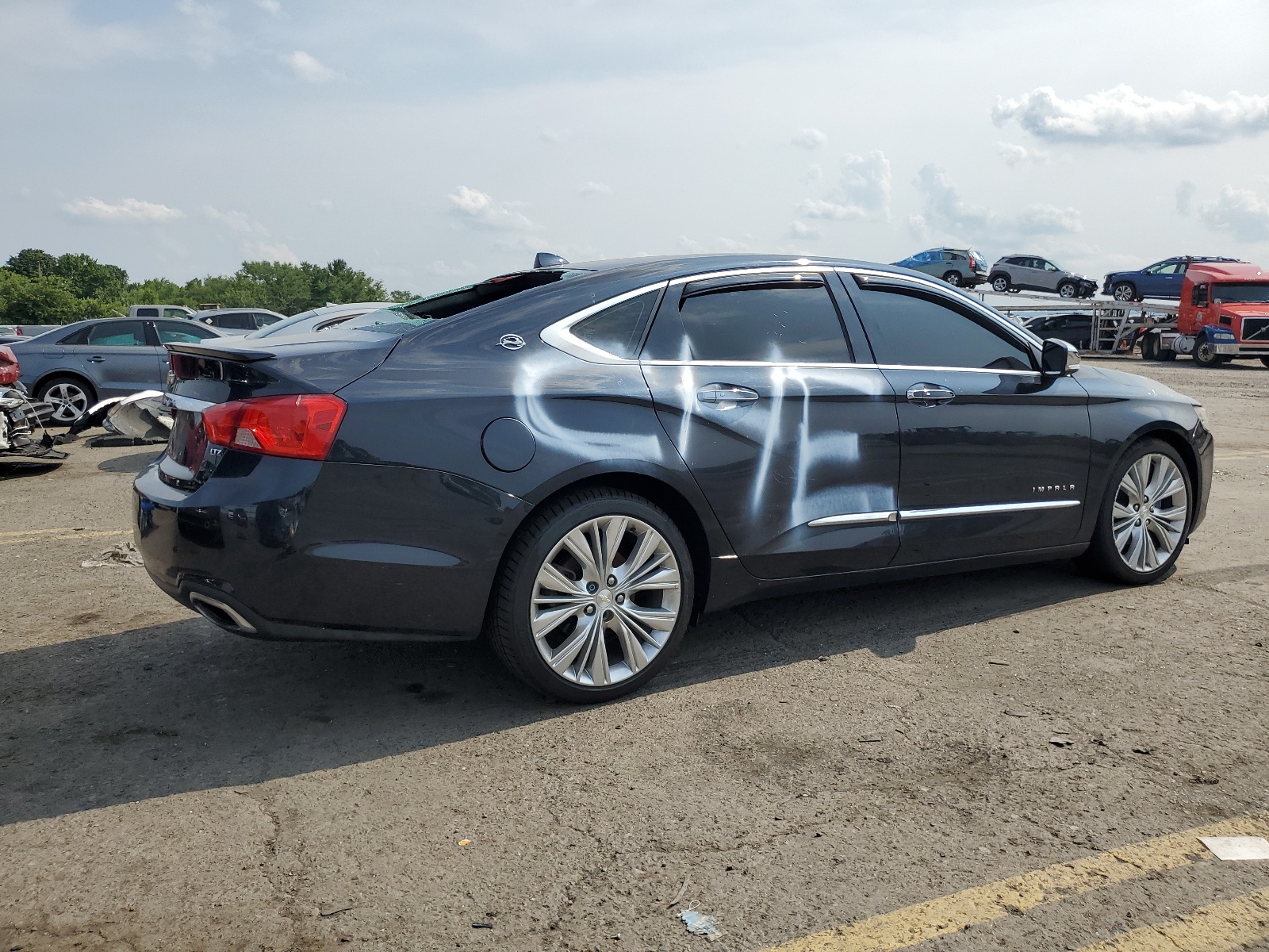 2014 Chevrolet Impala Ltz vin: 2G1155S39E9273518