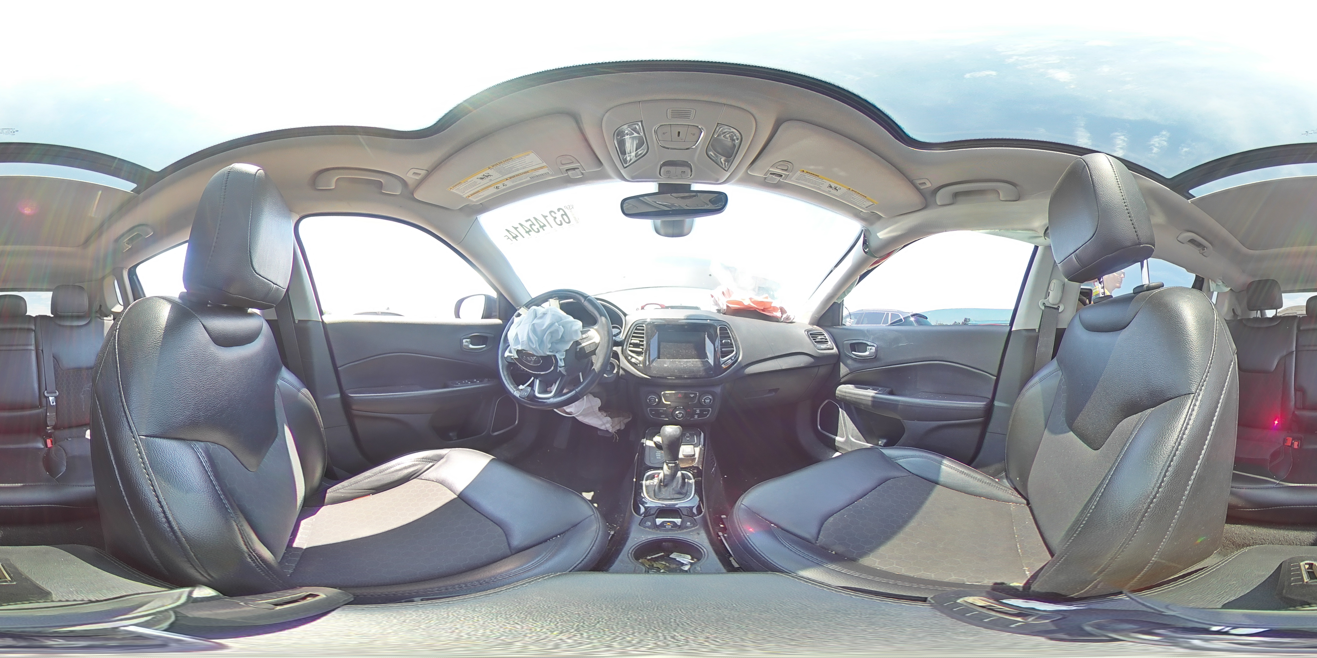 2019 Jeep Compass Latitude VIN: 3C4NJDBB8KT598966 Lot: 63145414