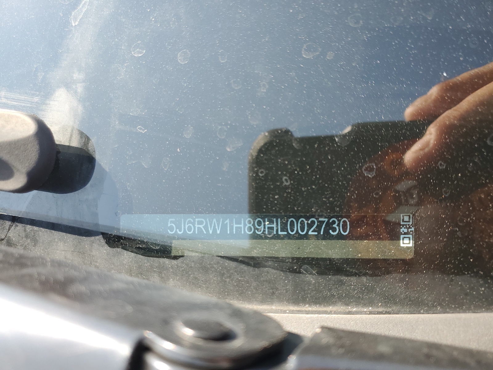 5J6RW1H89HL002730 2017 Honda Cr-V Exl