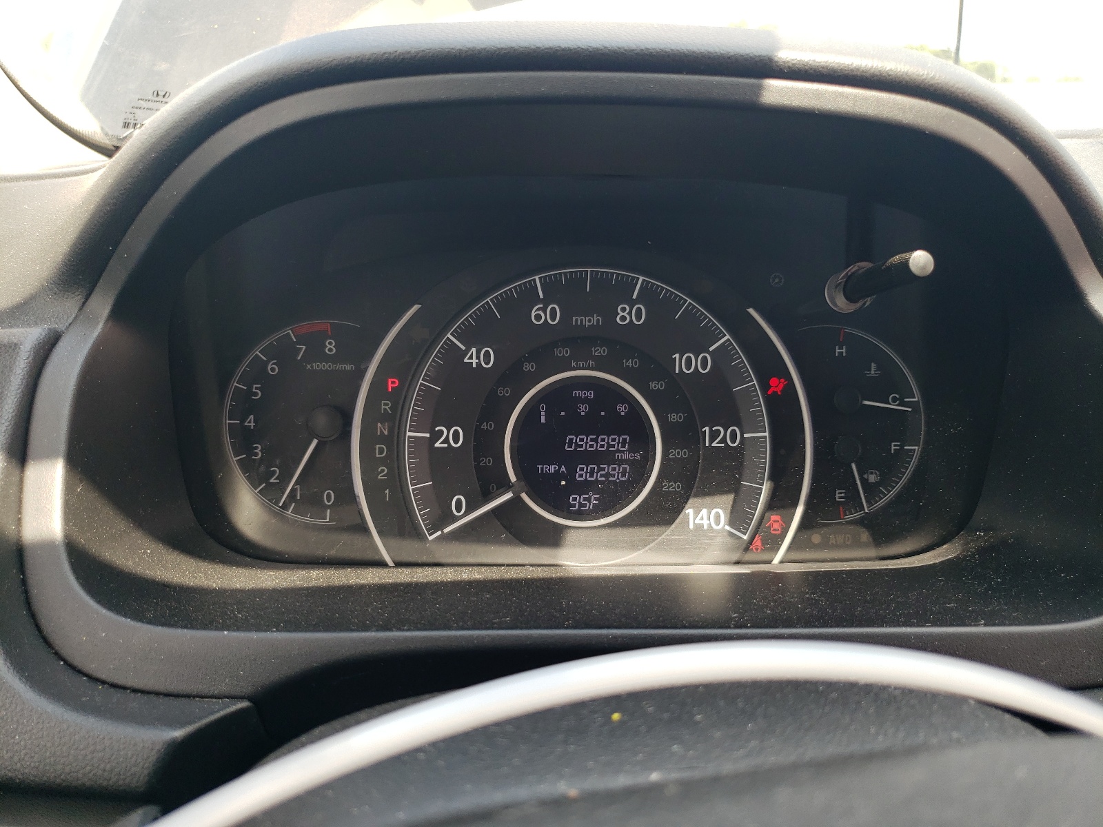 5J6RM4H54DL075544 2013 Honda Cr-V Ex