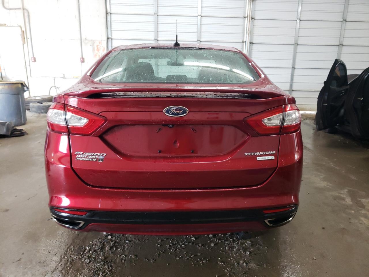 2014 Ford Fusion Titanium VIN: 3FA6P0K92ER198420 Lot: 63839374