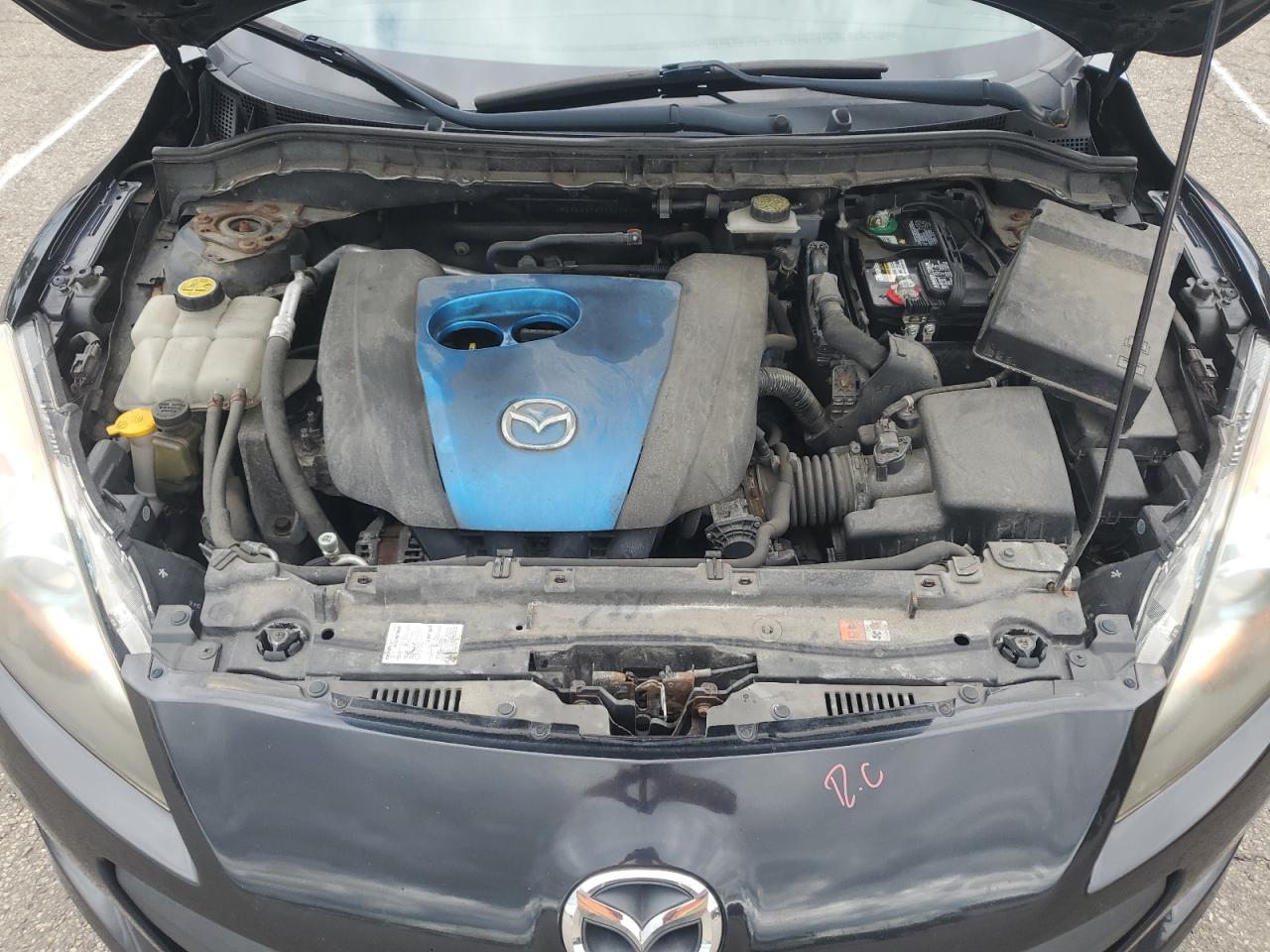 2012 Mazda 3 I VIN: JM1BL1W79C1647490 Lot: 62128754