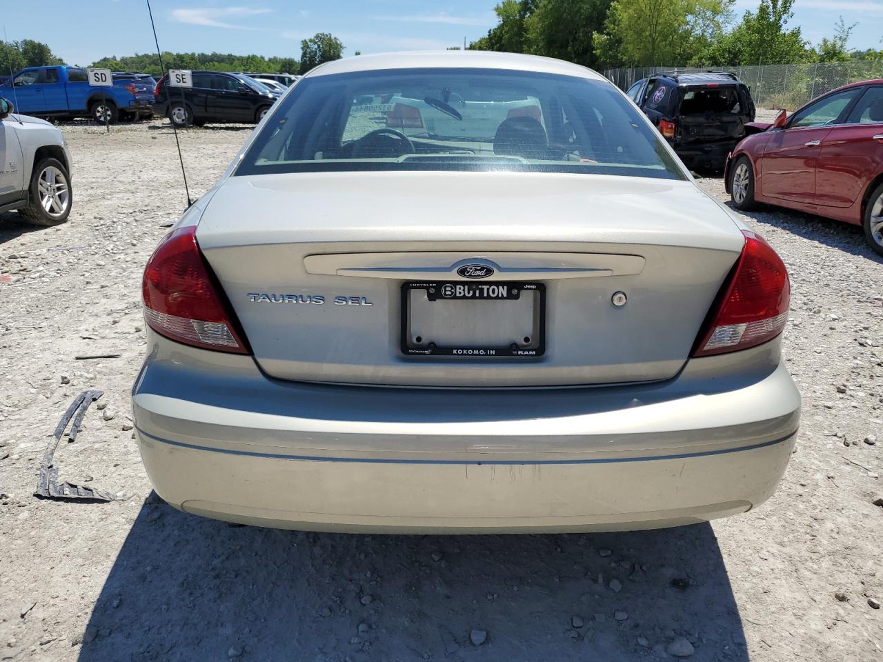 2007 Ford Taurus Sel VIN: 1FAFP56U87A192193 Lot: 61250844