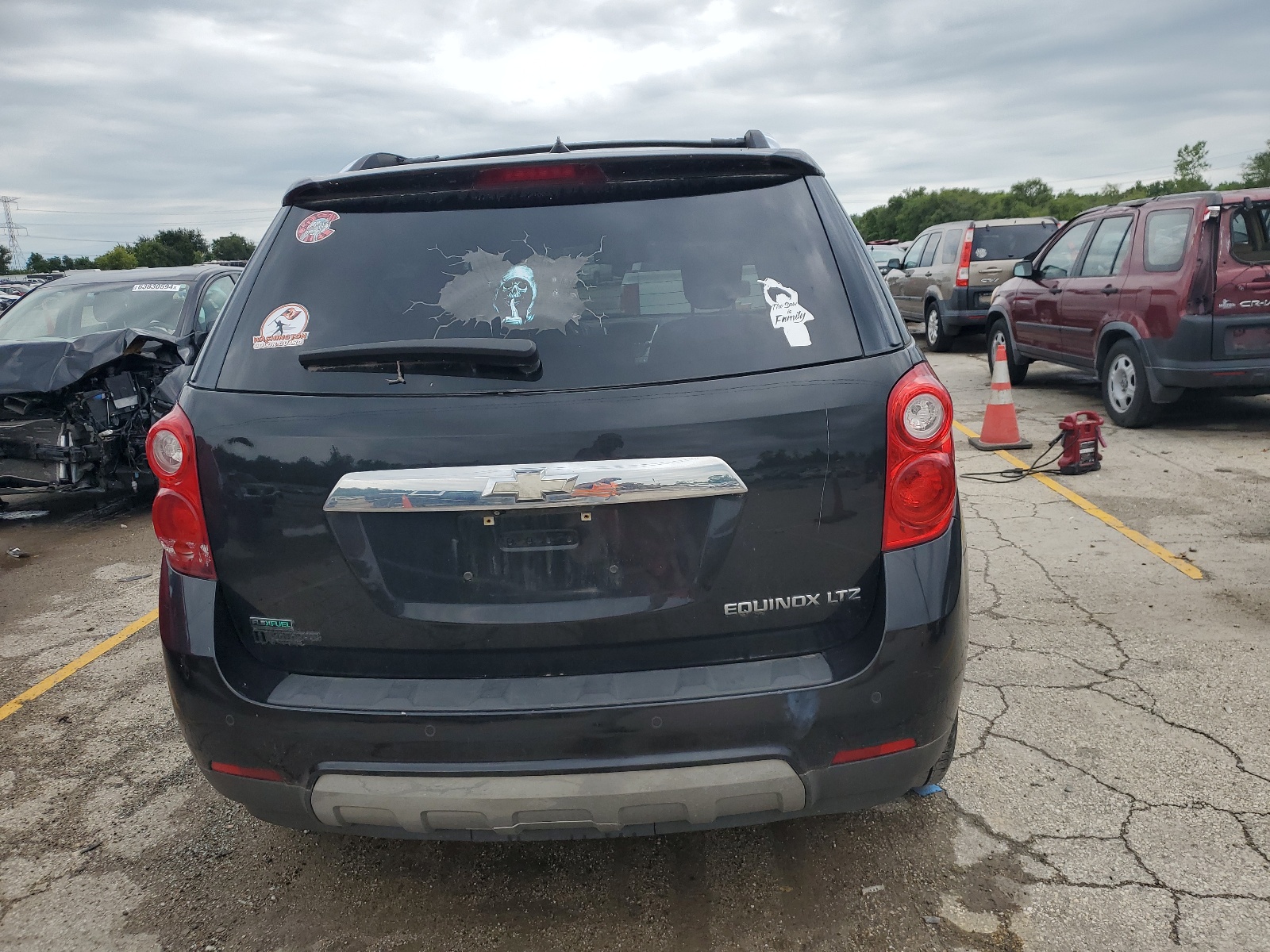 2012 Chevrolet Equinox Ltz vin: 2GNALFEK2C6115372