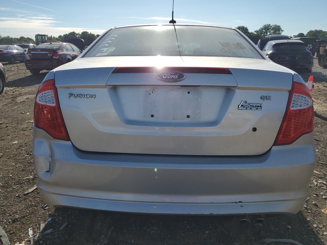 2011 Ford Fusion Se VIN: 3FAHP0HA3BR219491 Lot: 61135874