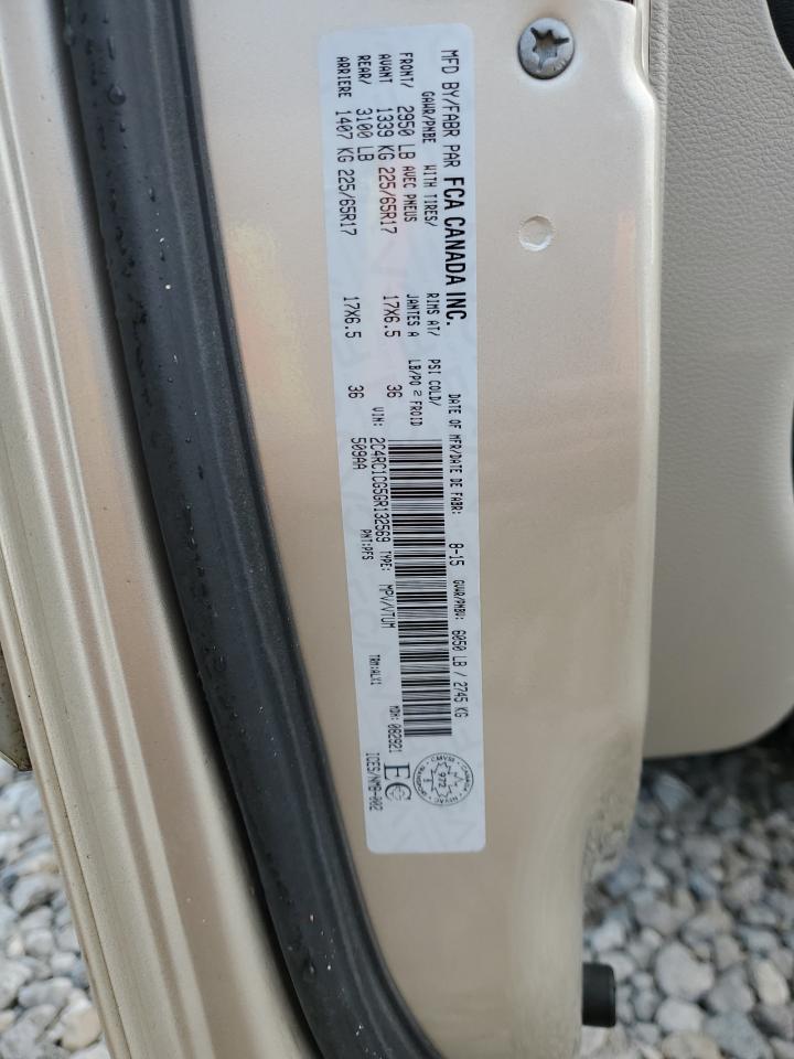 2016 Chrysler Town & Country Touring L VIN: 2C4RC1CG5GR132569 Lot: 63248074