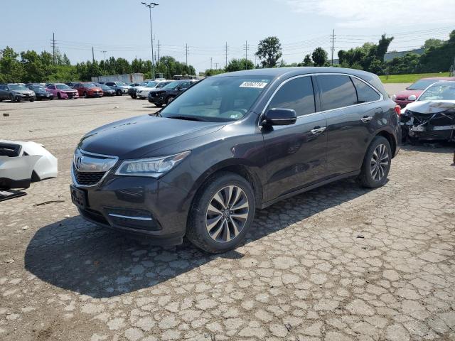 Паркетники ACURA MDX 2016 Вугільний