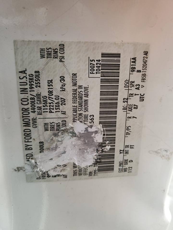 2001 Ford Ranger VIN: 1FTYR10C21PA32563 Lot: 65397244