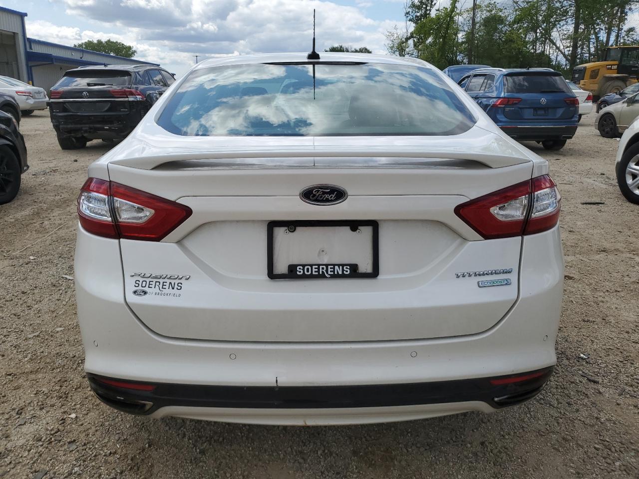 2016 Ford Fusion Titanium VIN: 3FA6P0K95GR249511 Lot: 63477014