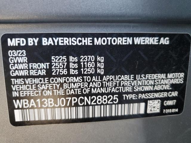  BMW 5 SERIES 2023 Серый