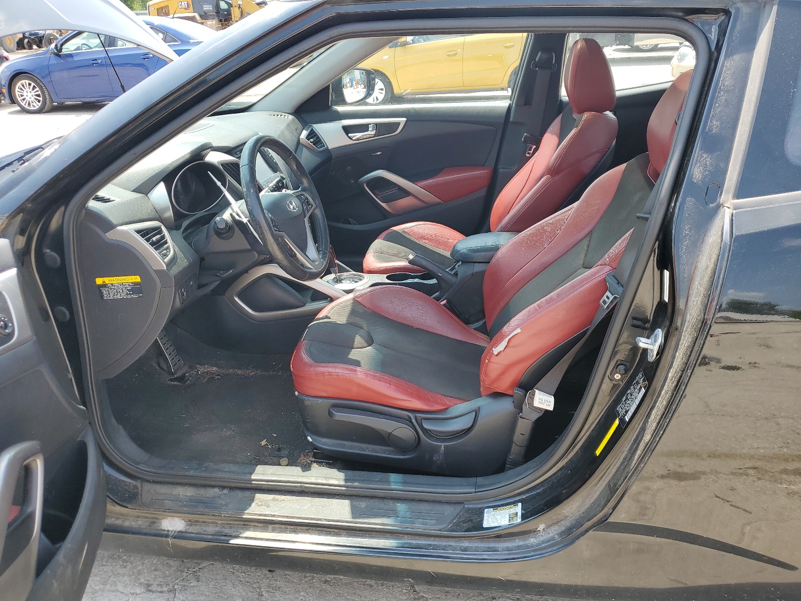 2012 Hyundai Veloster vin: KMHTC6AD7CU059600