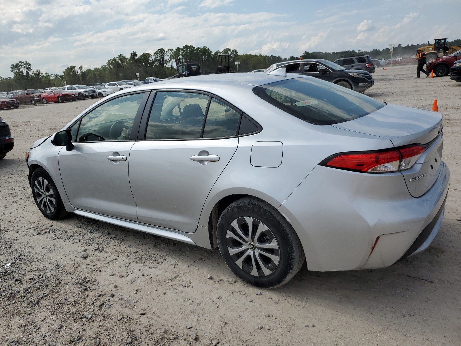 2022 Toyota Corolla Le vin: JTDEAMDEXN3008595