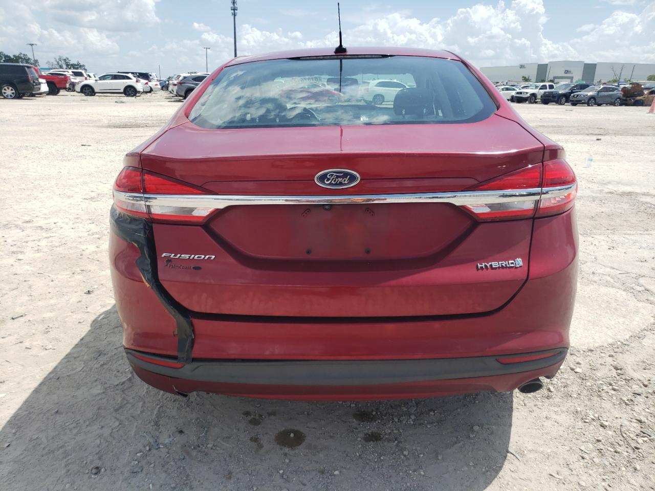 2017 Ford Fusion S Hybrid VIN: 3FA6P0UU3HR262485 Lot: 61876144