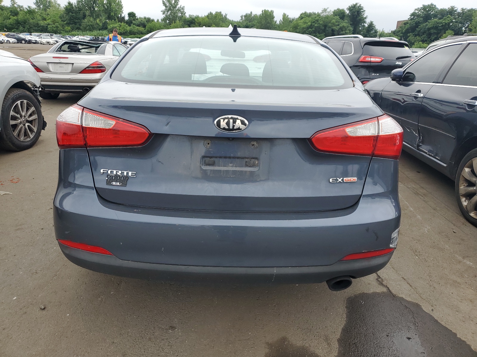 2014 Kia Forte Ex vin: KNAFX4A85E5121924