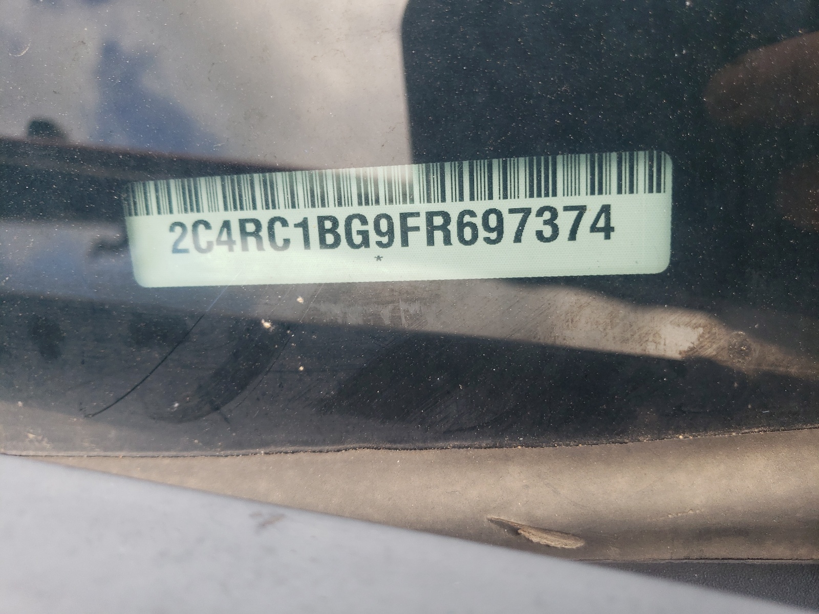 2C4RC1BG9FR697374 2015 Chrysler Town & Country Touring