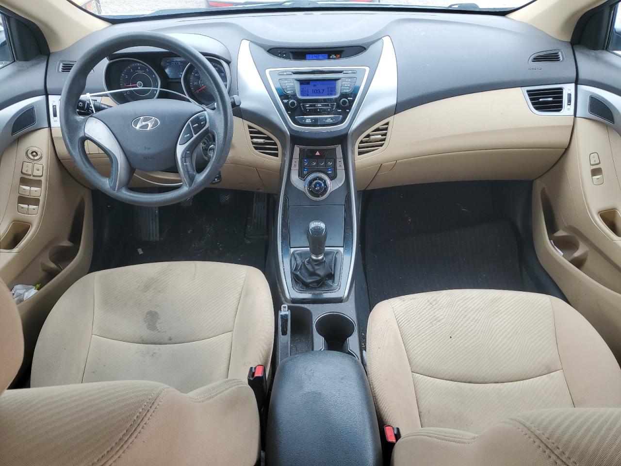 2013 Hyundai Elantra Gls VIN: KMHDH4AE6DU764392 Lot: 65036504