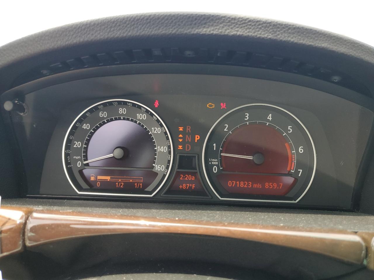 2007 BMW 750 VIN: WBAHN83507DT72366 Lot: 63484854