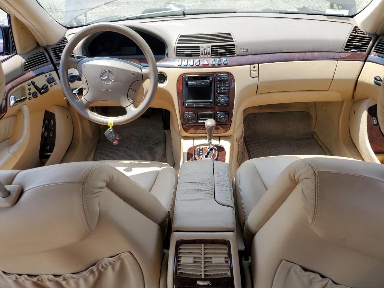 2001 Mercedes-Benz S 500 VIN: WDBNG75J41A155480 Lot: 63081384