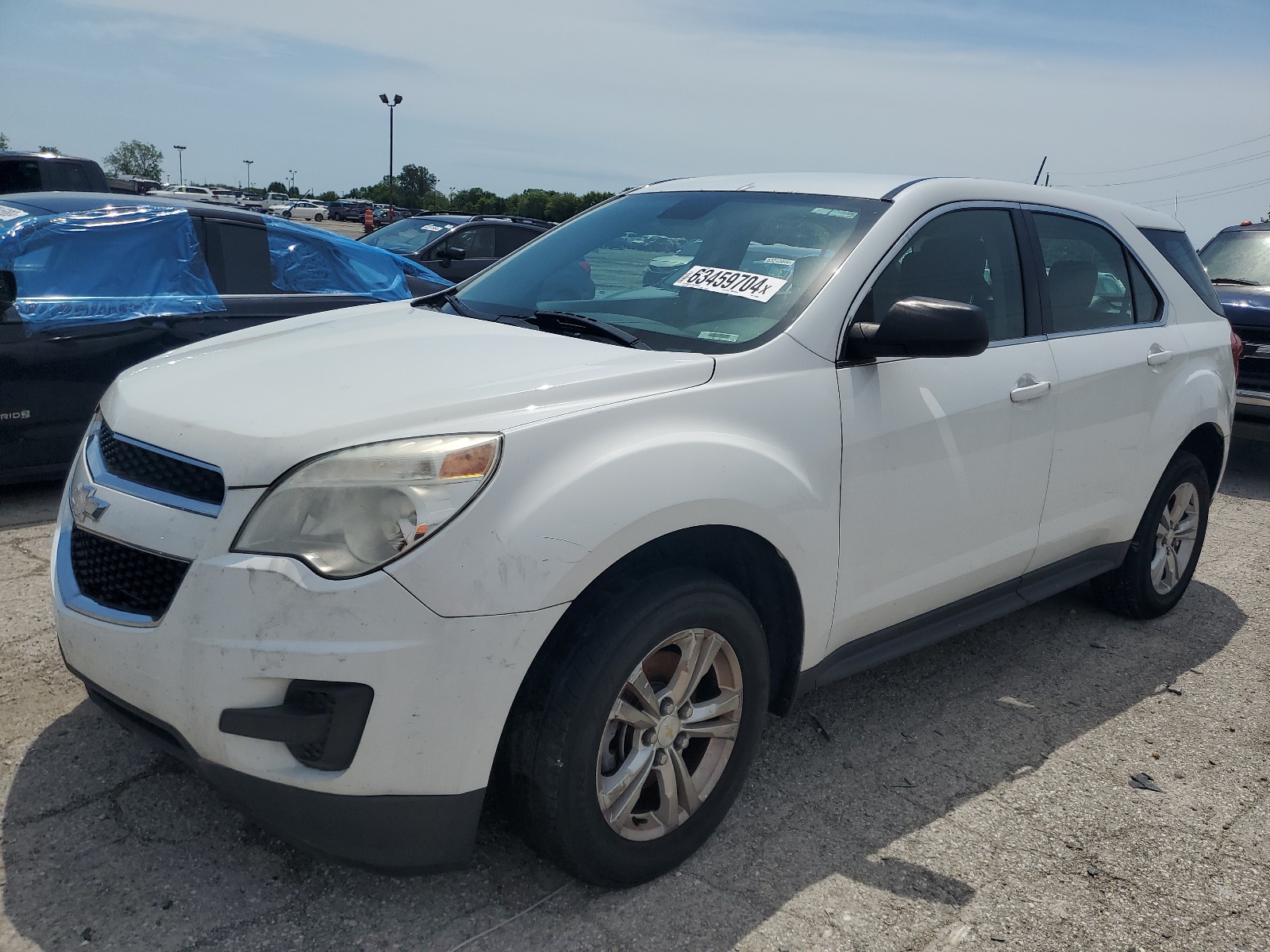 2013 Chevrolet Equinox Ls vin: 2GNALBEK6D6245309