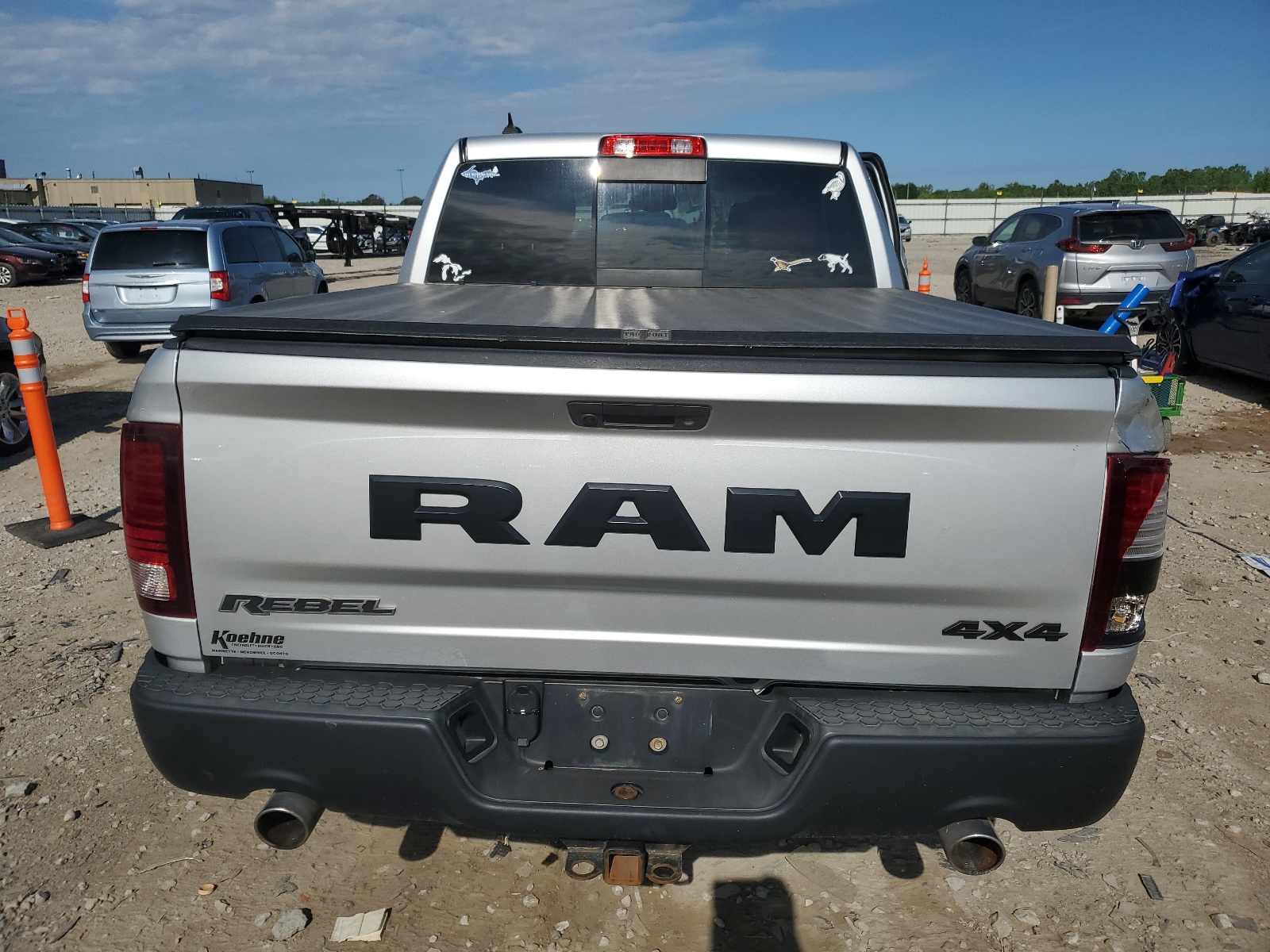 1C6RR7YT2GS121655 2016 Ram 1500 Rebel