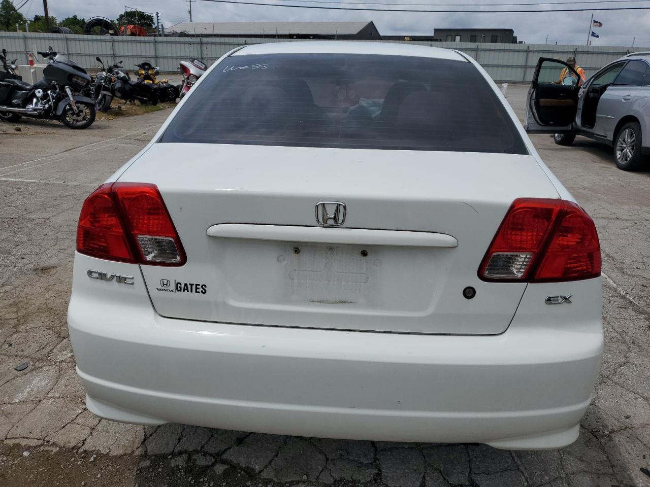 2004 Honda Civic Ex VIN: 2HGES26704H593863 Lot: 65172094