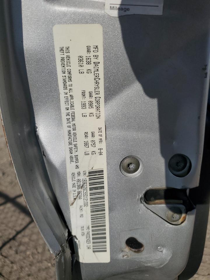 2005 Dodge Neon Base VIN: 1B3ES26C55D121332 Lot: 63408494