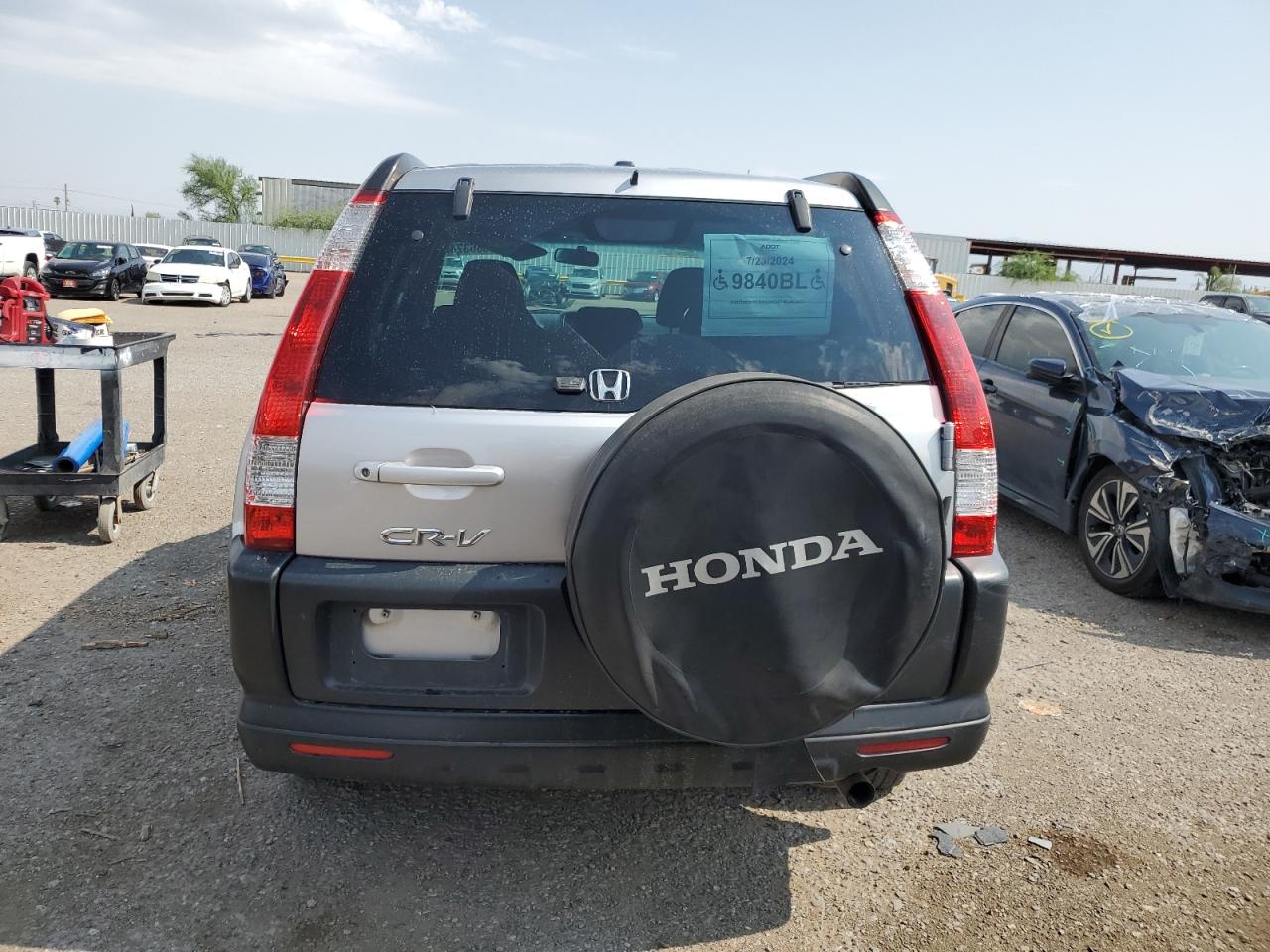 JHLRD68856C028377 2006 Honda Cr-V Ex