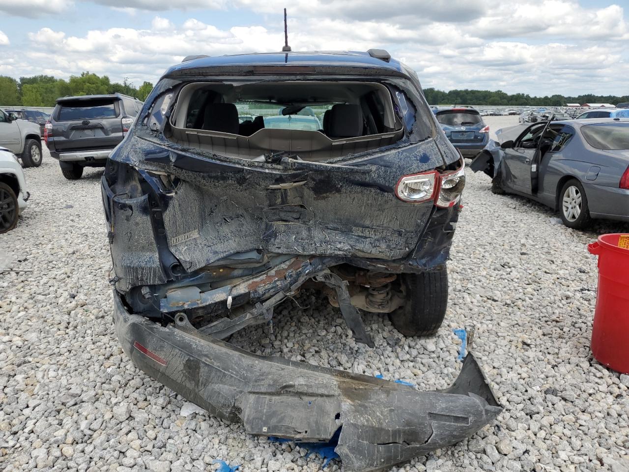 2012 Chevrolet Traverse Ls VIN: 1GNKRFED8CJ350446 Lot: 63116484