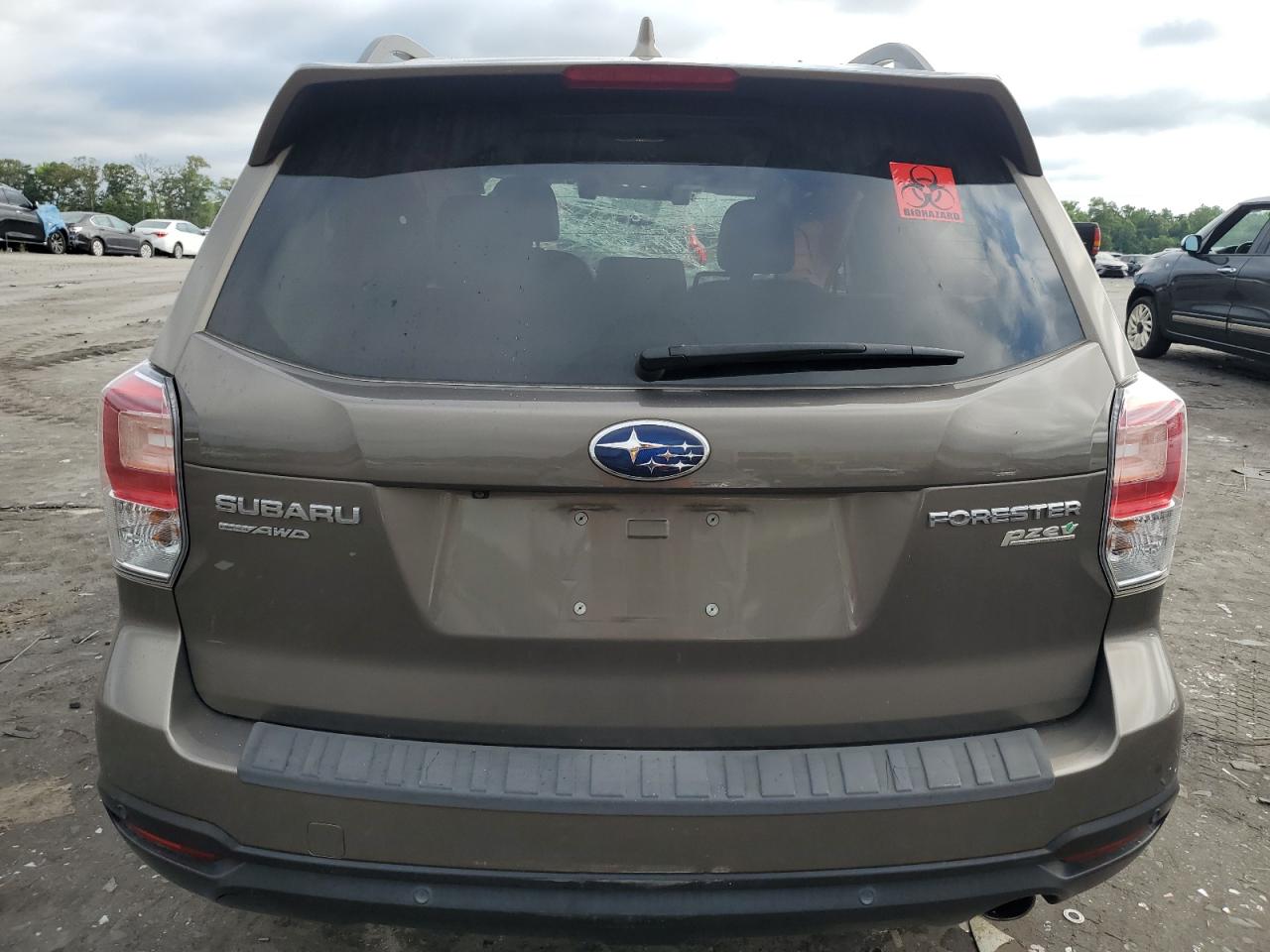 2017 Subaru Forester 2.5I Touring VIN: JF2SJAWC7HH464530 Lot: 62036024