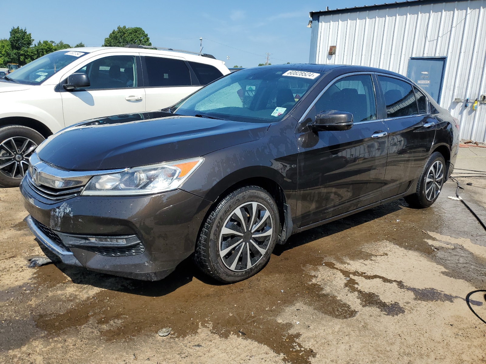 2017 Honda Accord Ex vin: 1HGCR2F05HA174403