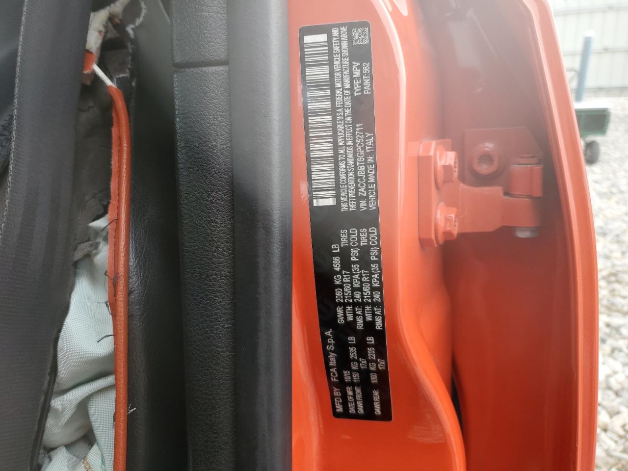 ZACCJBBT6GPC52711 2016 Jeep Renegade Latitude