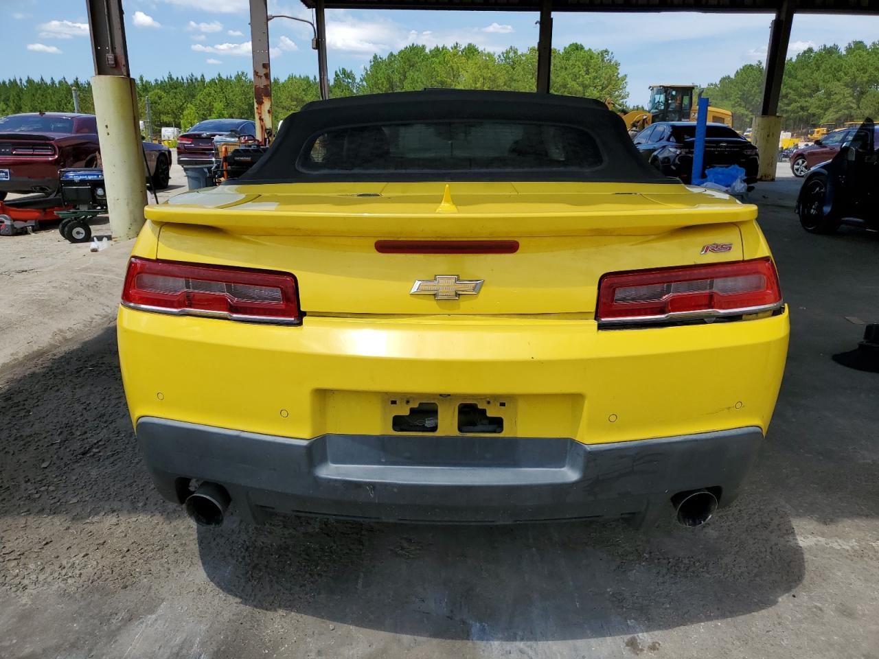 2015 Chevrolet Camaro Lt VIN: 2G1FD3D34F9274734 Lot: 62874754