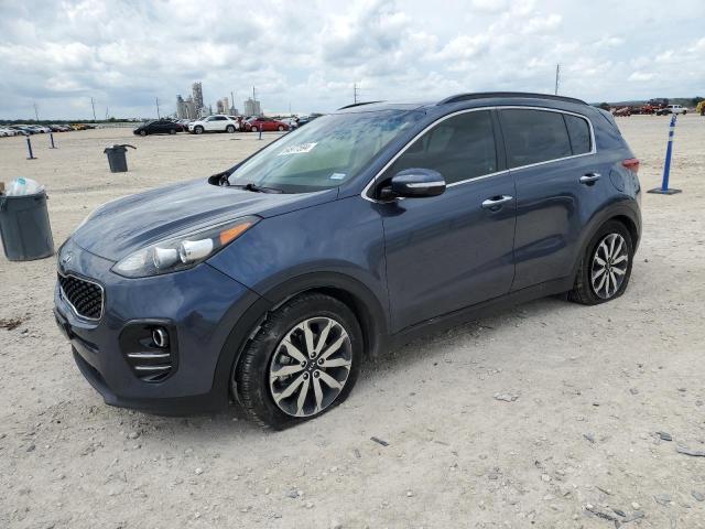  KIA SPORTAGE 2018 Синий