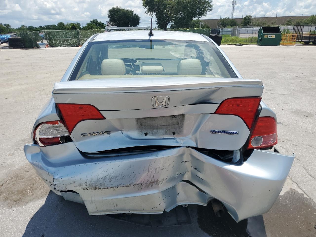 2008 Honda Civic Hybrid VIN: JHMFA36288S002465 Lot: 64230284