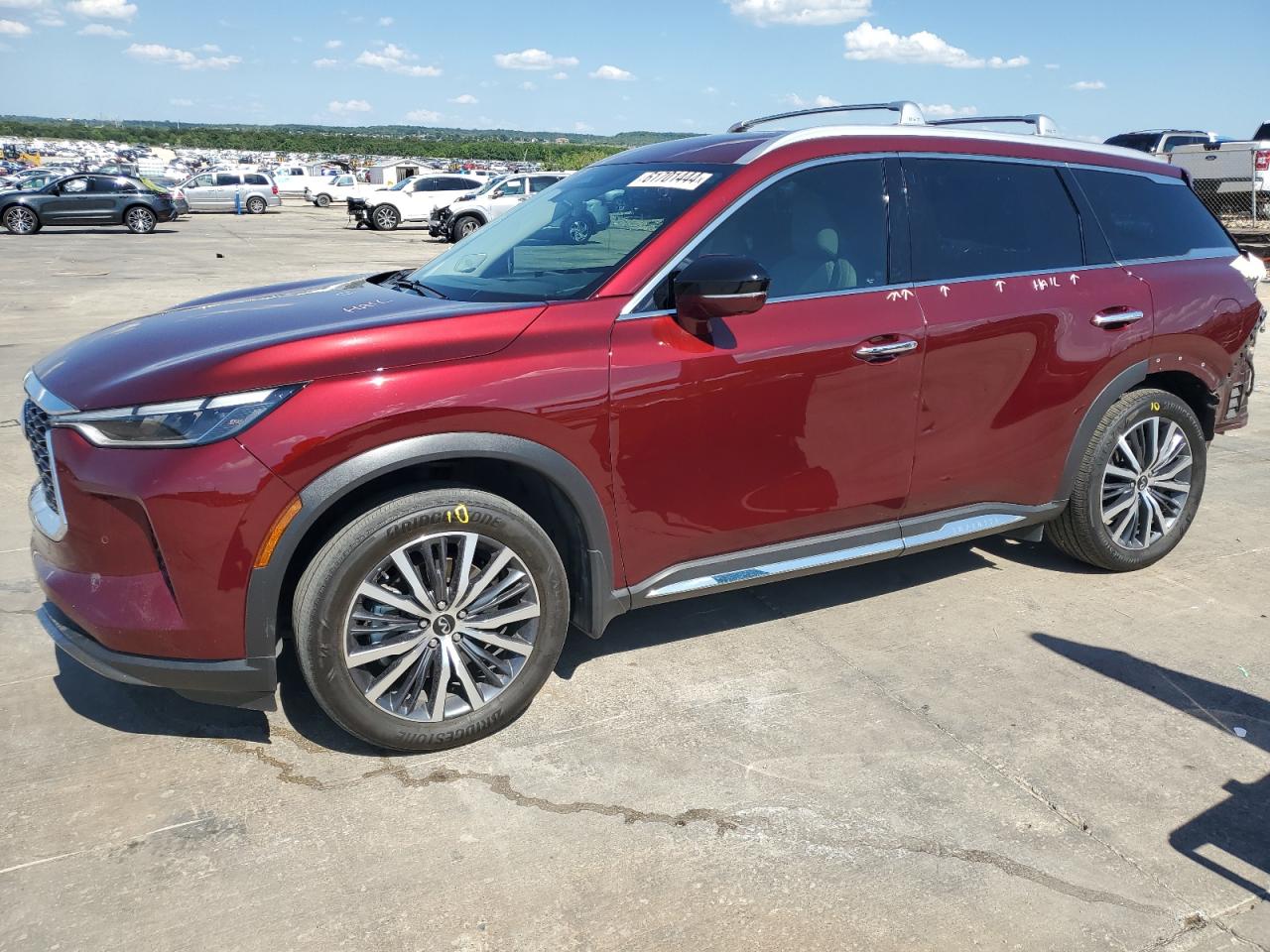2023 Infiniti Qx60 Sensory VIN: 5N1DL1GR6PC333200 Lot: 61701444