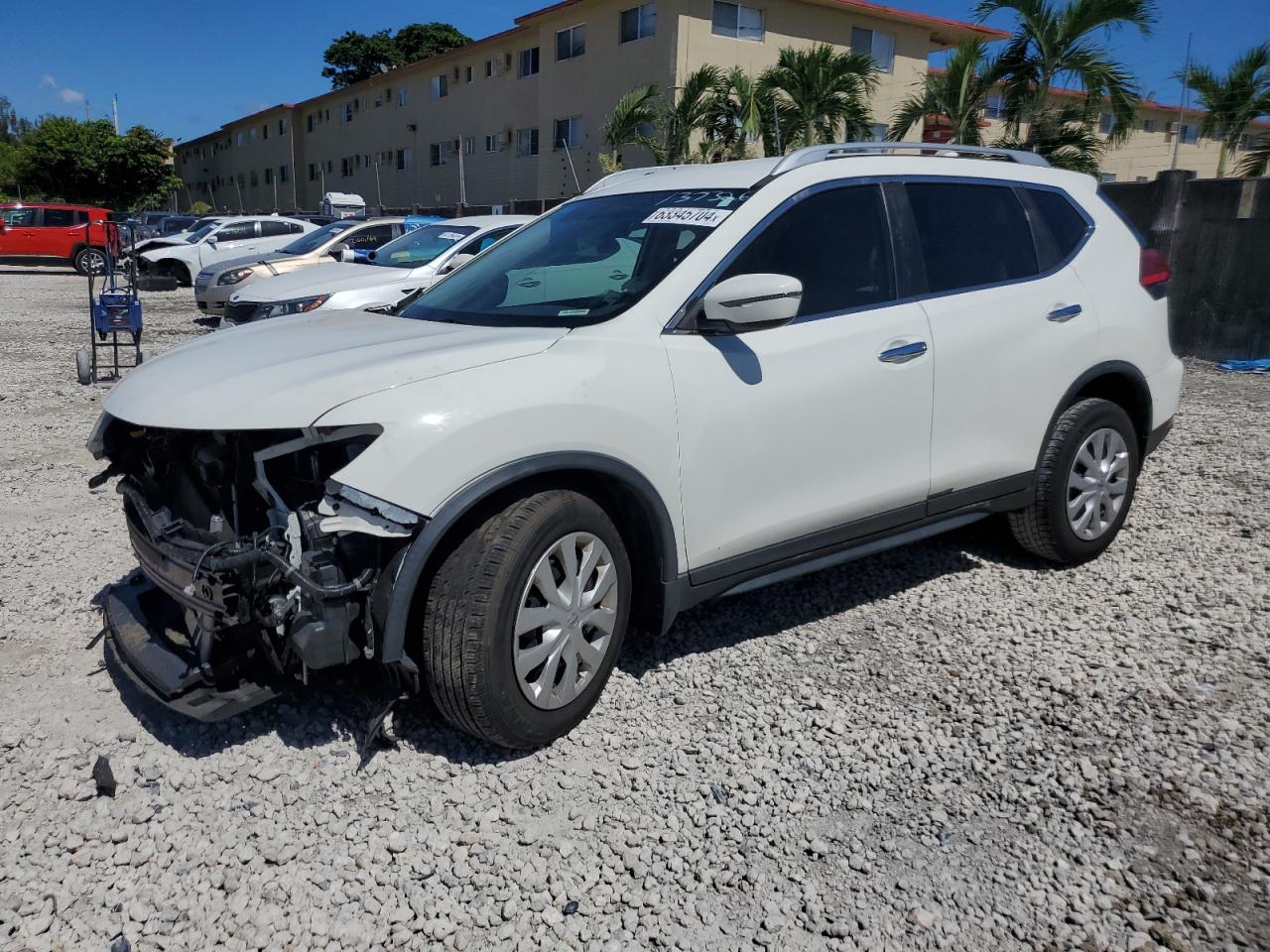 2017 Nissan Rogue S VIN: JN8AT2MTXHW137326 Lot: 63345704