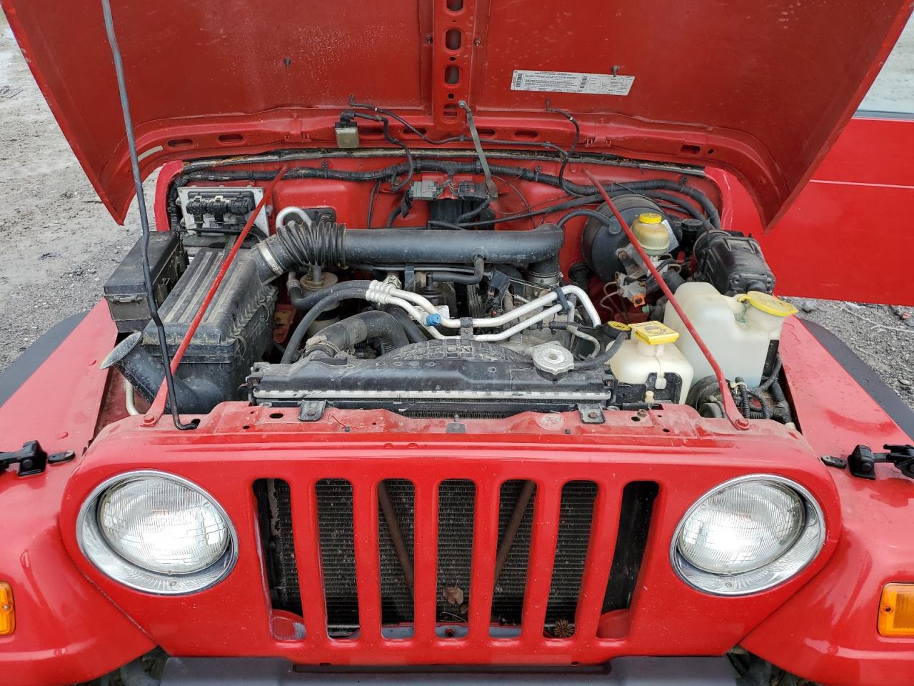 2000 Jeep Wrangler / Tj Sport VIN: 1J4FA49SXYP725086 Lot: 64471954