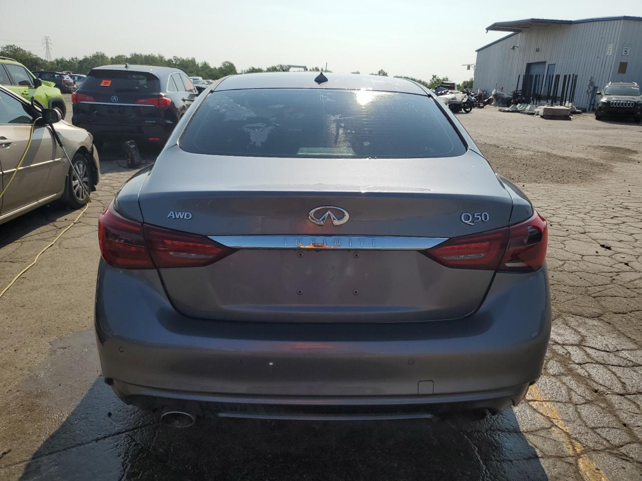 2021 Infiniti Q50 Luxe VIN: JN1EV7BR8MM753076 Lot: 64990564