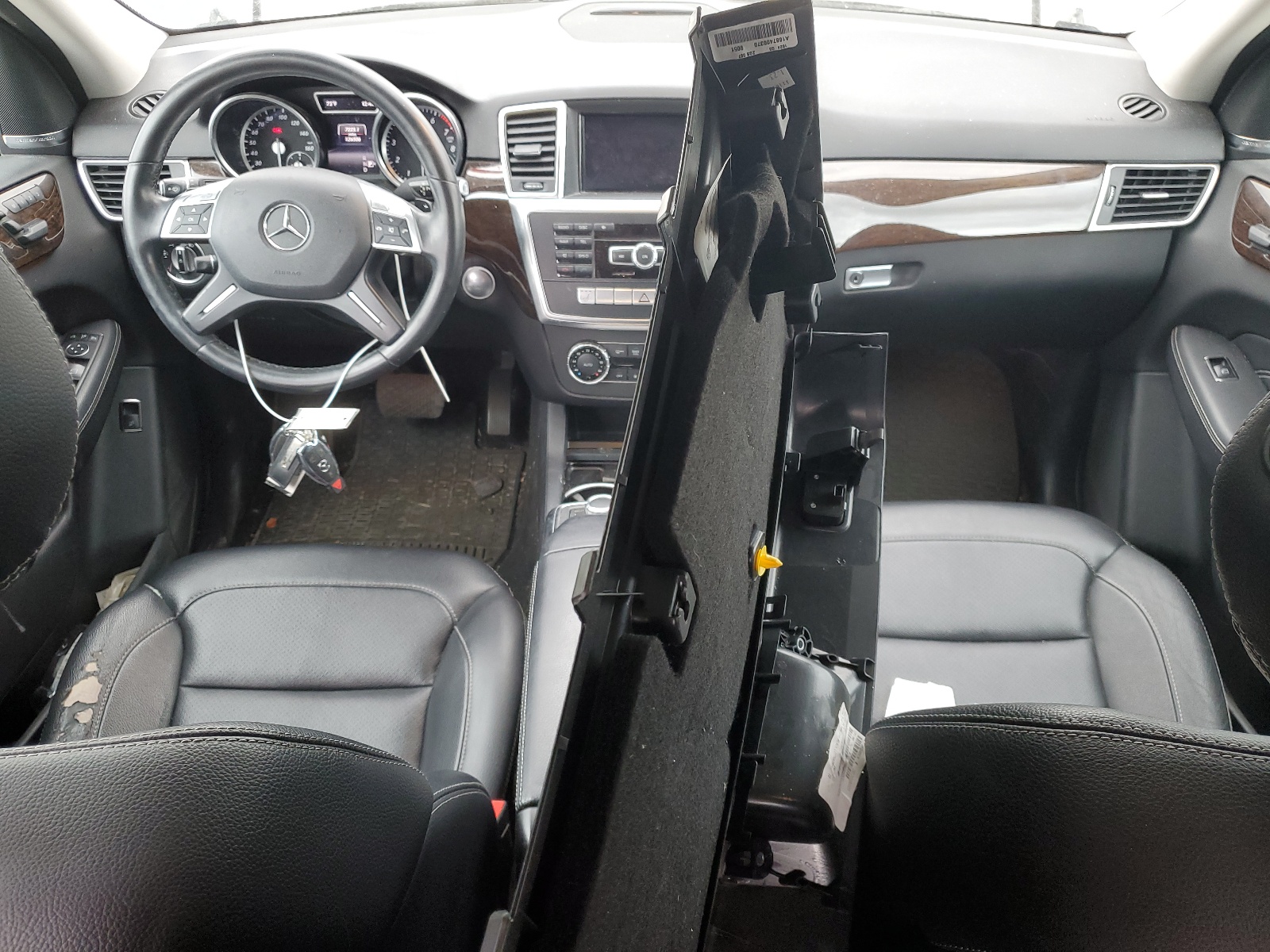 4JGDA5HB4EA336734 2014 Mercedes-Benz Ml 350 4Matic