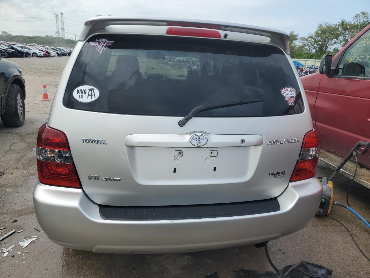 2005 Toyota Highlander Limited VIN: JTEEP21A950071818 Lot: 63783794