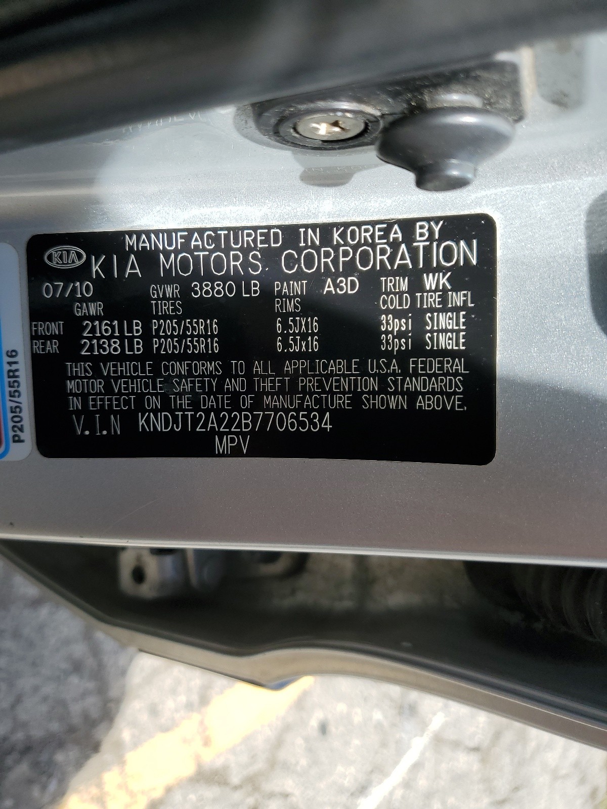 KNDJT2A22B7706534 2011 Kia Soul +